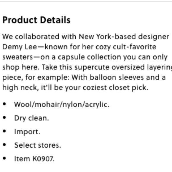 J. Crew Demy Lee Mustard Yellow Sweater - Picture 6 of 9